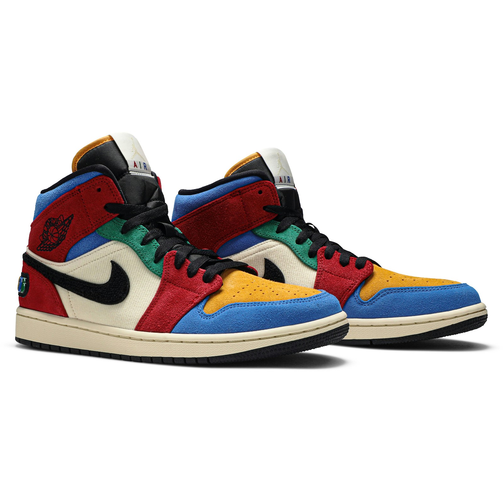 Blue The Great x Air Jordan 1 Mid ‘Fearless’ [also worn by MC Hotdog] CU2805-100 - Image 8